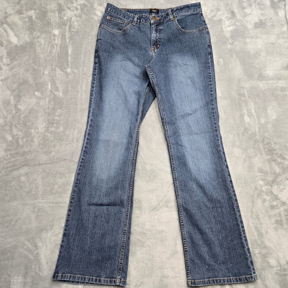 Mossimo Stretch Womens Size 10 32x31 Medium Wash Blue Denim Bootcut Jeans